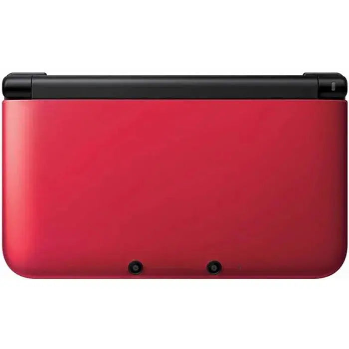 Console de jeu Nintendo 3DS XL Rouge brillant avec charnière noire