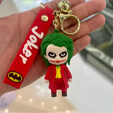 Porte-Clés - DC Comics - Joker en Tenue Rouge — dans le même univers que Figurine DC Comics Harley Quinn rouge et bleu
