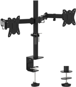 Support Bras Mécanique - Noir - 2 Moniteurs - 17" - 32"