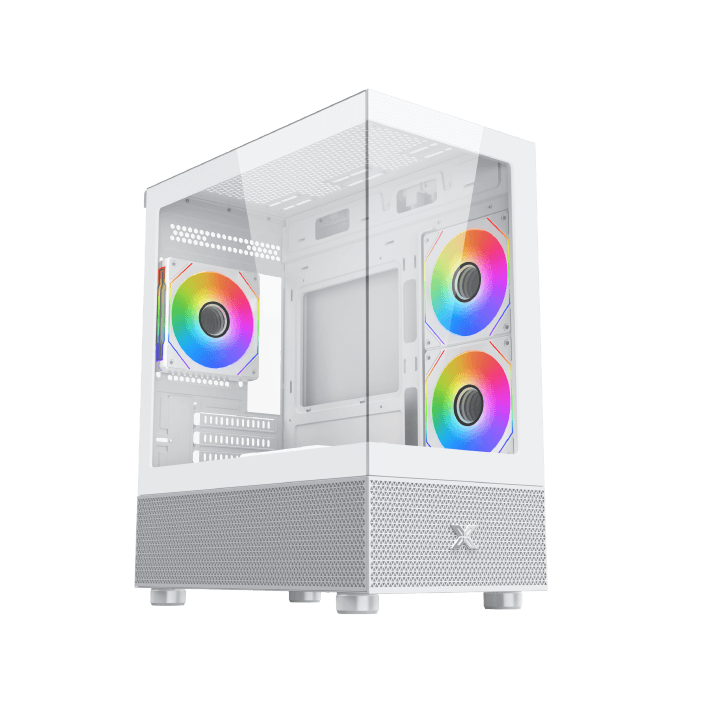 Boîtier PC Xigmatek Alphard M Blanc - vue principale