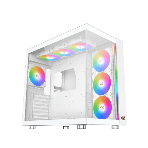 Boîtier PC Xigmatek Aqua Ultra Air Blanc - vue principale