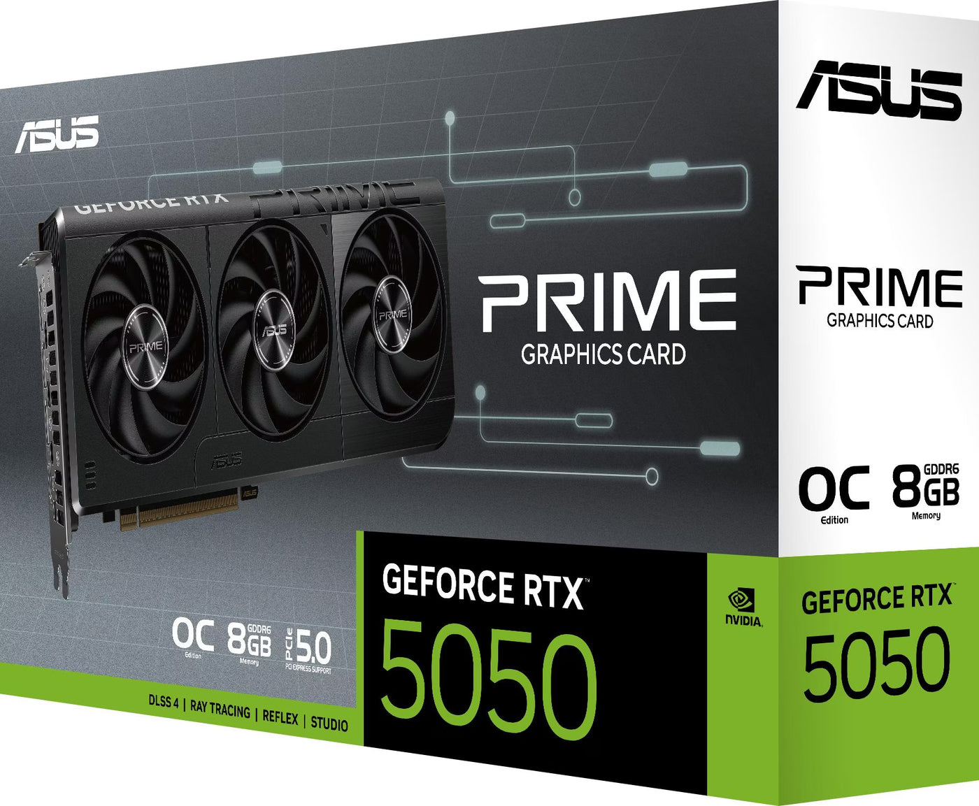 ASUS Prime GeForce RTX 5050 OC Edition 8 Go