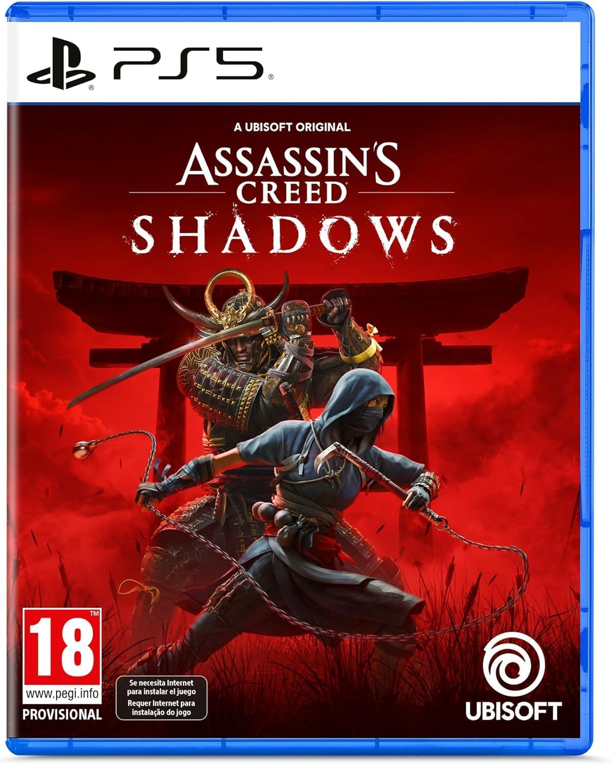 Jaquette Assassin's Creed Shadows PS5
