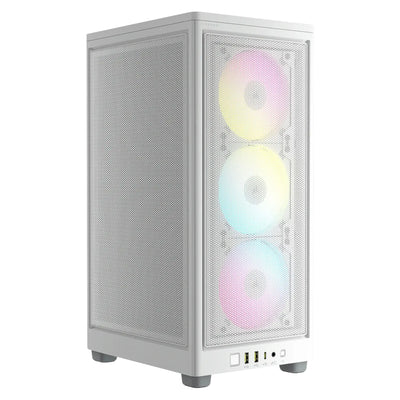 PC Gamer CORSAIR 2000D Blanc × STARTER | Ryzen 7 5700X × RTX 5050 8 Go