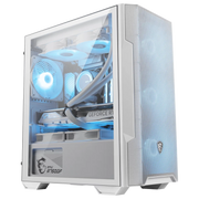 PC Gamer STARTER | MSI MAG FORGE M100R Blanc × Ryzen 7 5700X × RTX 5060 8 Go Pixel 404