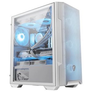 PC Gamer MSI MAG FORGE 110R Blanc – Perf Max x Ryzen 7 5700X3D × RTX 5060 Ti