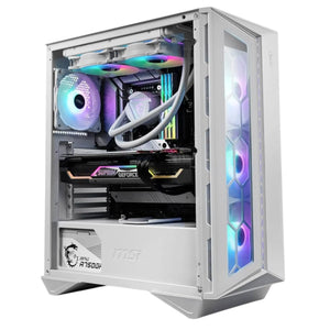 PC Gamer MSI MAG FORGE 110R Blanc – Starter x Ryzen 7 9700X × RTX 5060 Ti