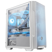 PC Gamer MSI MAG FORGE M100R Blanc – Starter x Ryzen 7 9700X × RTX 5070 MSI