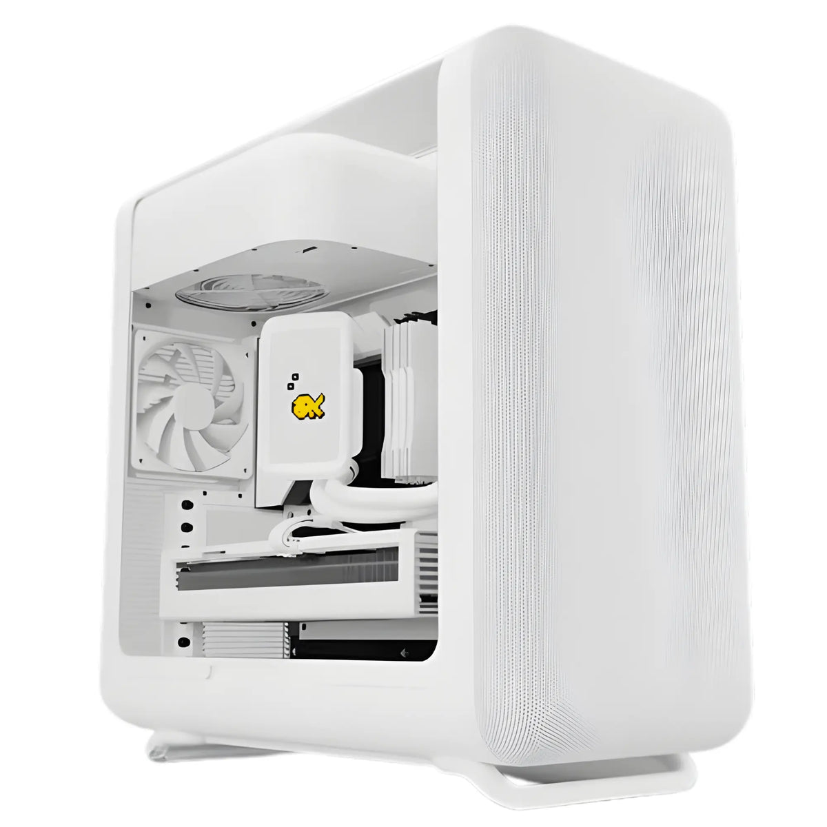 PC Gamer HYTE X50 Blanc – Starter x Ryzen 7 8700F × RTX 5060 Ti Pixel 404