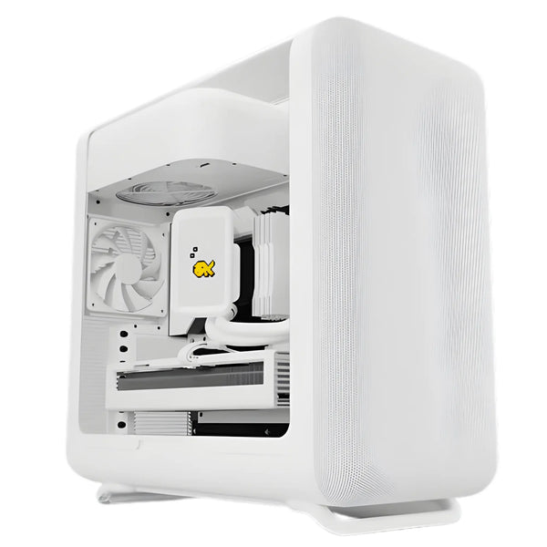HYTE PC Gamer HYTE X50 Blanc × Perf Max | Ryzen 7 5700X × RTX 5060 8 Go
