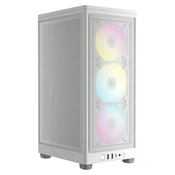 Corsair PC Gamer CORSAIR 2000D Blanc × STARTER | Ryzen 7 5700X × RTX 5060 8 Go