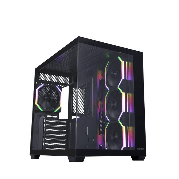 Boîtier PC 1stPlayer BV7 ARGB Noir - vue principale