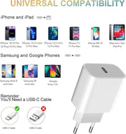 Bloc de Charge USB C Blanc