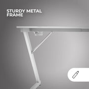 Bureau Gamer Mars Gaming MGD140 Blanc
