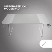 Bureau Gamer Mars Gaming MGD140 Blanc