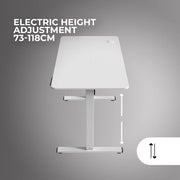 Bureau Gamer ergonomique motorisé Mars Gaming MGD Ergo-Pro Blanc