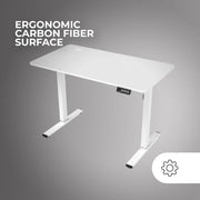 Bureau Gamer ergonomique motorisé Mars Gaming MGD Ergo-Pro Blanc