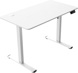 Bureau Gamer ergonomique motorisé Mars Gaming MGD Ergo-Pro Blanc