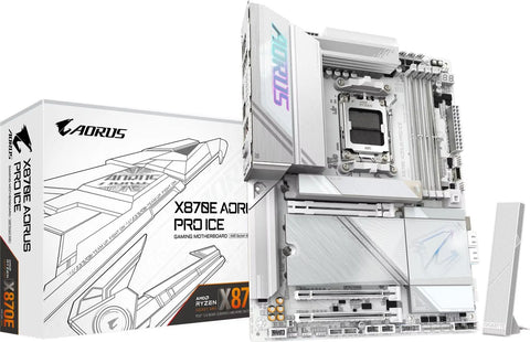 Carte Mère Gigabyte X870E Aorus Pro Ice (AMD AM5)