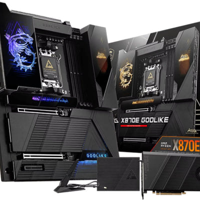 Carte Mère MSI MEG X870E GODLIKE (AM5) — compatible avec AMD Ryzen 9 9900X, 12 x 4.40 GHz (AM5)