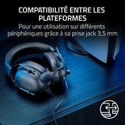 Casque Gamer filaire Razer BlackShark V2 X Noir