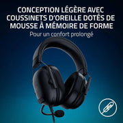 Casque Gamer filaire Razer BlackShark V2 X Noir