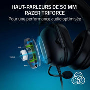 Casque Gamer filaire Razer BlackShark V2 X Noir