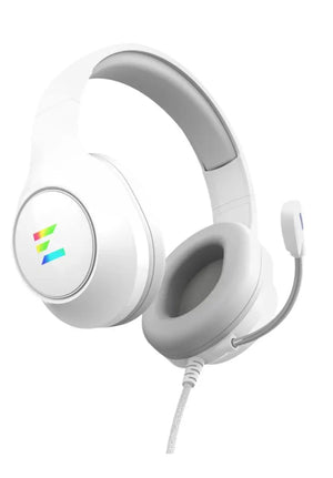 Casque Gaming filaire Zalman HPS310 RGB Blanc