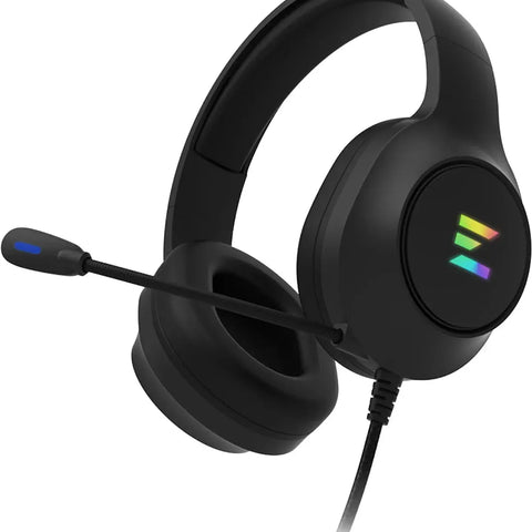 Casque Gaming filaire Zalman HPS310 RGB Noir — dans le même univers que Peluche Pokemon Ronflex - 20 cm