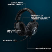Casque Gaming Filaire Logitech G Pro X SE 