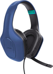Casque Gaming Trust Gaming GXT 415B Zirox Bleu