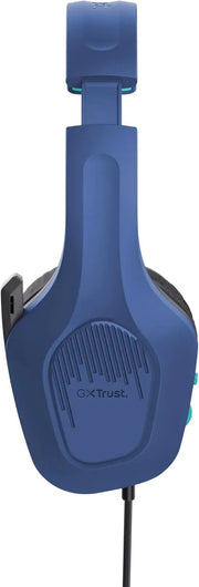 Casque Gaming Trust Gaming GXT 415B Zirox Bleu