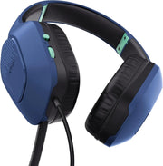 Casque Gaming Trust Gaming GXT 415B Zirox Bleu