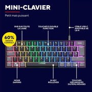Clavier Gamer Trust GXT867 Acaria
