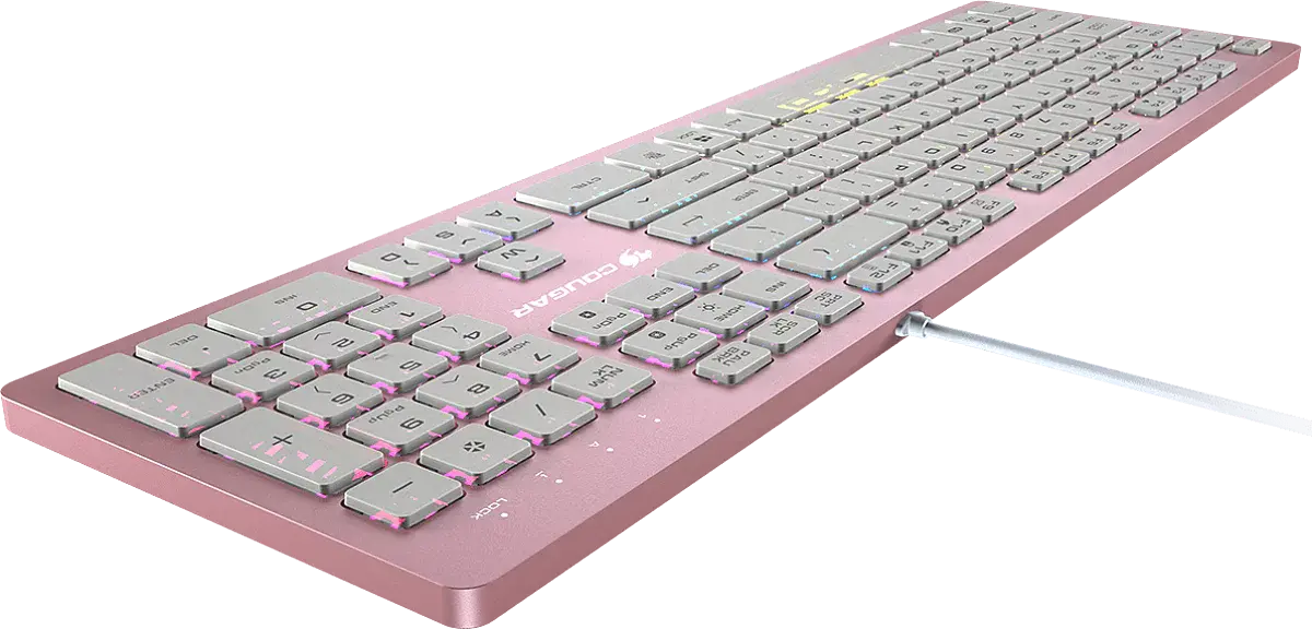 Clavier Gaming Cougar Vantar AX RGB - Rose