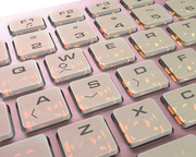Clavier Gaming Cougar Vantar AX RGB - Rose