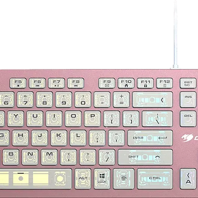 Clavier Gaming Cougar Vantar AX RGB - Rose — dans le même univers que Fauteuil Cougar Armor Elite – Noir et Rose