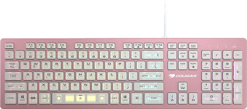 Clavier Gaming Cougar Vantar AX RGB - Rose