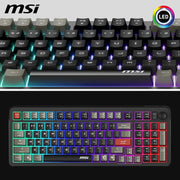 Clavier Mécanique MSI Forge GK110 RGB - Noir