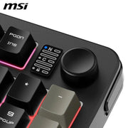 Clavier Mécanique MSI Forge GK110 RGB - Noir