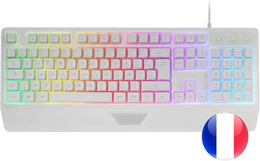 Clavier Mars Gaming MK124 Blanc