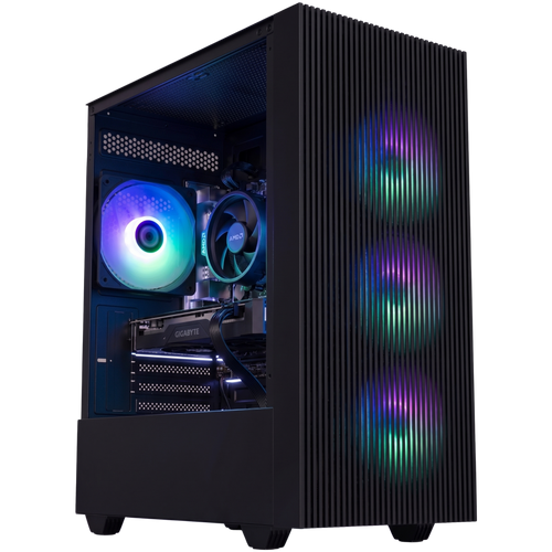 PC Gamer Gamemax Edge — RTX 5070 · Ryzen 5 5500 · Noir