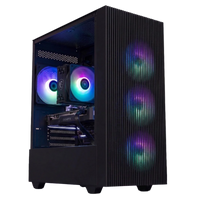 PC Gamer Gamemax Edge Noir RTX 5070 Ryzen 5 5500X3D avec ventirad MSI MAG CoreFrozr AA13 noir ARGB