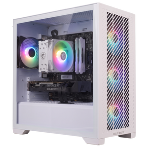 PC Gamer Cooler Master Elite 301 — RTX 5060 · Ryzen 7 5700X · Blanc