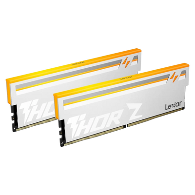 Kit Mémoire RAM  DDR5 - Lexar Thor Z Series RGB DDR5 - 32Go KIT - Blanc