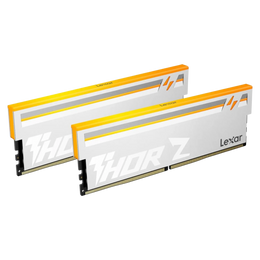 Kit Mémoire RAM  DDR5 - Lexar Thor Z Series RGB DDR5 - 32Go KIT - Blanc