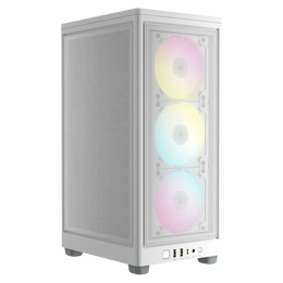 PC Gamer CORSAIR 2000D Blanc × Petit Budget | Ryzen 5 5500 × RTX 5050 8 Go