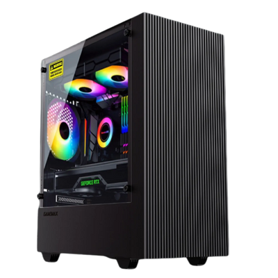 PC Gamer Gamemax Edge ARGB × PETIT BUDGET | Ryzen 5 3500X × RTX 3050 6 Go