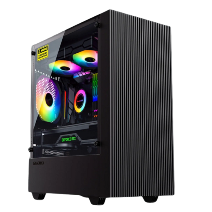 PC Gamer Gamemax Edge ARGB × PETIT BUDGET | Ryzen 5 3500X × RTX 3050 6 Go