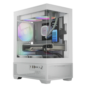PC Gamer Gamdias Aura GC9M Elite RGB × PETIT BUDGET | Ryzen 5 3500X × RTX 3050 6 Go | SSD 500 Go